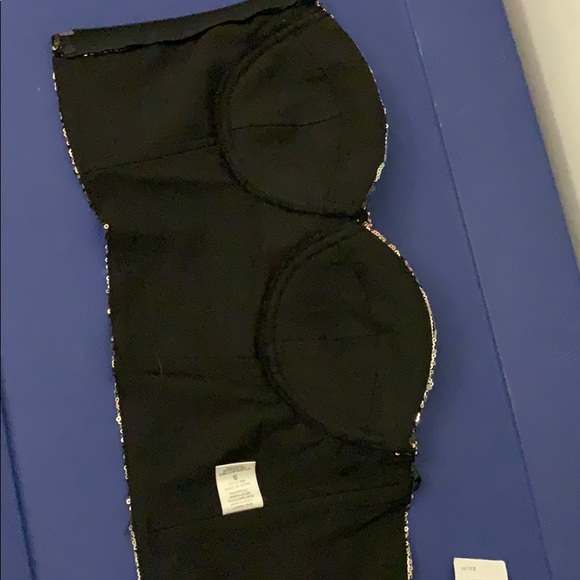 Side zip crop corset top - Picture 2 of 3